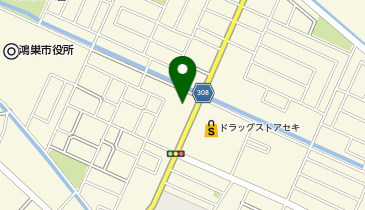 花の店ダン・エモンの地図画像