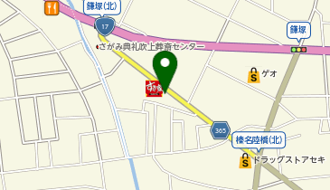 フラワーショップせきねの地図画像