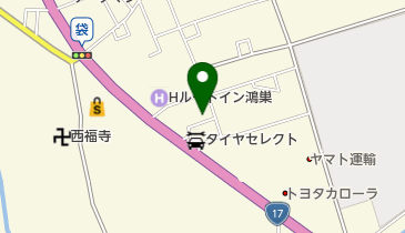 サイエー精密工業株式会社の地図画像