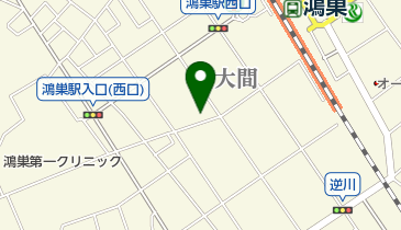 金子接骨院の地図画像