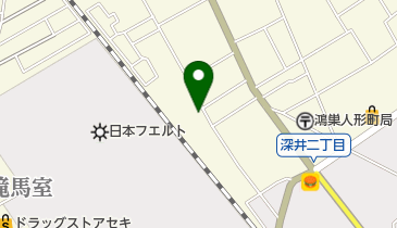 深谷商店の地図画像