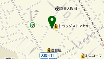 たなべ美容室の地図画像