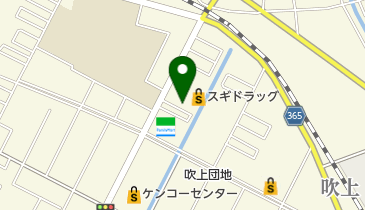 オレンジの地図画像