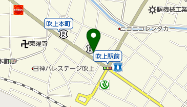 ヨシノヤ洋品店の地図画像