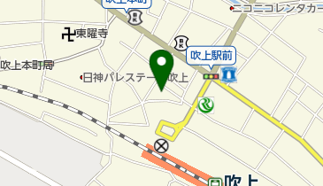 たけや食堂の地図画像