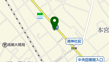 ピザーラ鴻巣店の地図画像