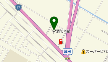 鴻巣市役所 埼玉県央広域事務組合の地図画像
