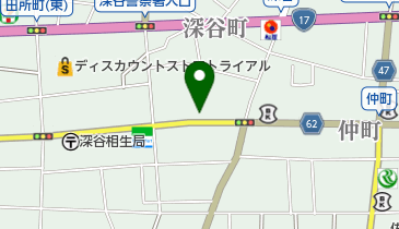 富田屋硝子店の地図画像