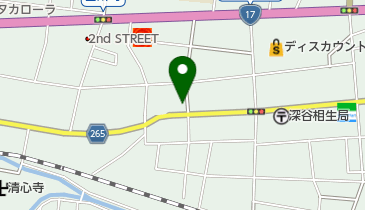 吉野屋の地図画像