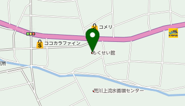 深谷市 川本公民館の地図画像