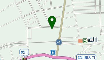 TBSCダンススクールの地図画像