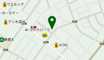 深谷上柴音楽教室の地図画像