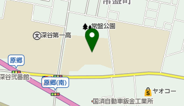 深谷市立 常盤学童保育室の地図画像