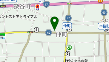 釜屋金物店の地図画像