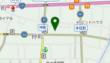 堺屋金物店の地図画像