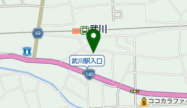 馬場金物店の地図画像