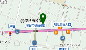 天理教埼玉分教会の地図画像