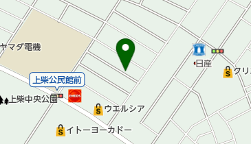 ノエビア化粧品上柴営業所の地図画像