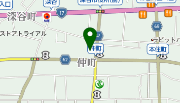 いせや 仲町本店の地図画像