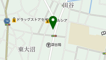 川田モータースの地図画像