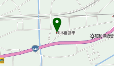 川本自動車工業の地図画像