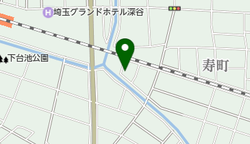 深谷鈑金の地図画像