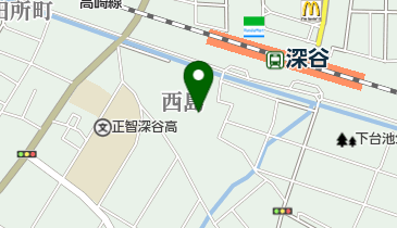 瀧宮神社の地図画像