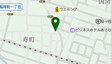 あけみ接骨院の地図画像