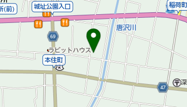 松本整骨院の地図画像