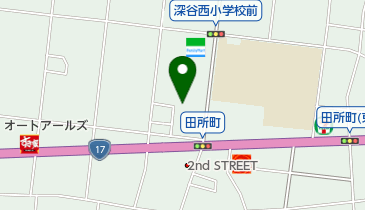 たこ顔深谷店の地図画像