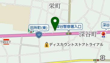 倉林機械産業株式会社深谷営業所の地図画像