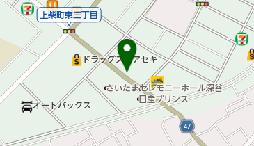 スーパービバホーム 深谷店 ビバホーム 周辺の食料品 Navitime