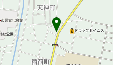 原洋品店の地図画像