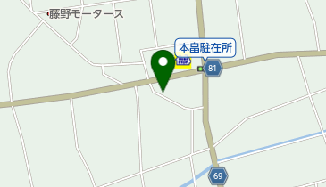 菊間理容店の地図画像