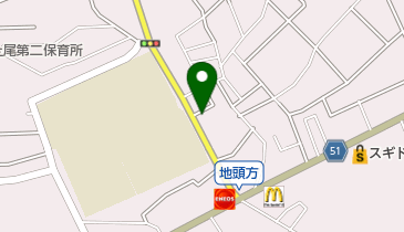 大野接骨院・ハートプラン介護研究所の地図画像