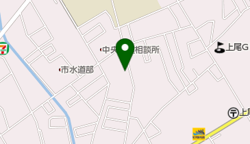 日研硝子株式会社製造部の地図画像
