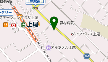 新井屋呉服店の地図画像