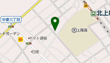 マナブオートの地図画像