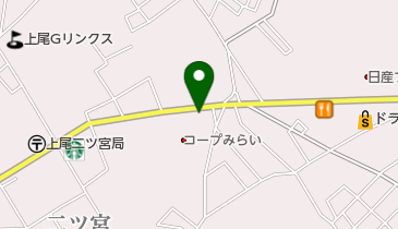 有限会社三沢モータースの地図画像