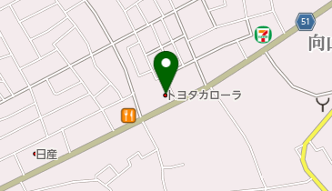 トヨタカローラ新埼玉株式会社 上尾向山店の地図画像