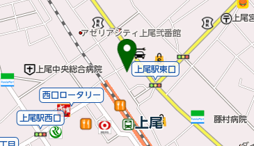 むさし証券株式会社上尾支店の地図画像