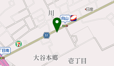 新井造園の地図画像