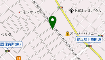 上尾動物病院の地図画像