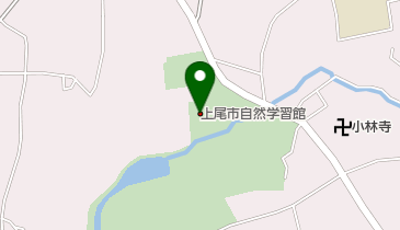 上尾市自然学習館の地図画像