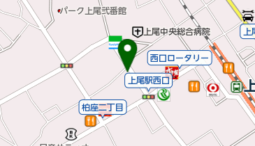 あいうえお美容室の地図画像