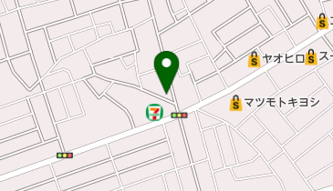 ポポ美容室の地図画像