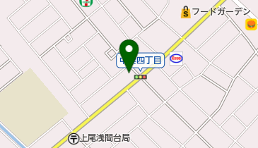 DOUBT上尾店の地図画像