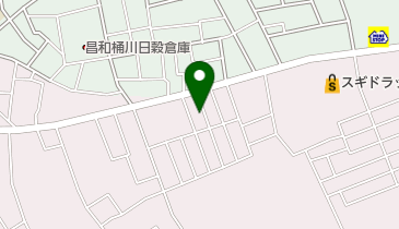 くぼ薬局の地図画像