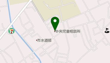 埼玉県 中央児童相談所の地図画像