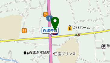 ヤジマ石油株式会社 草加バイパスサービスステーションの地図画像